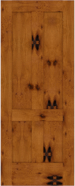 Flat  Panel   Washington  Knotty Alder  Doors